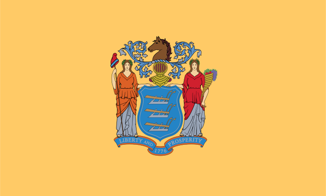 New Jersey flag - new State licensed for Burial Life Quotes, Kasey Geyer Insurance Services